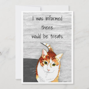 Card: Treats for Hobbes Holiday Card