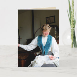 Card—Victorian quote inside Card