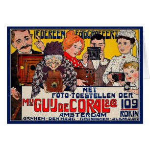 Card: Vintage Affiche Advertising - Cameras 1901