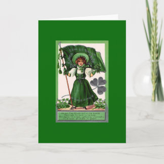 Card-Vintage St. Patricks Day Card