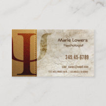 card visits psychologist