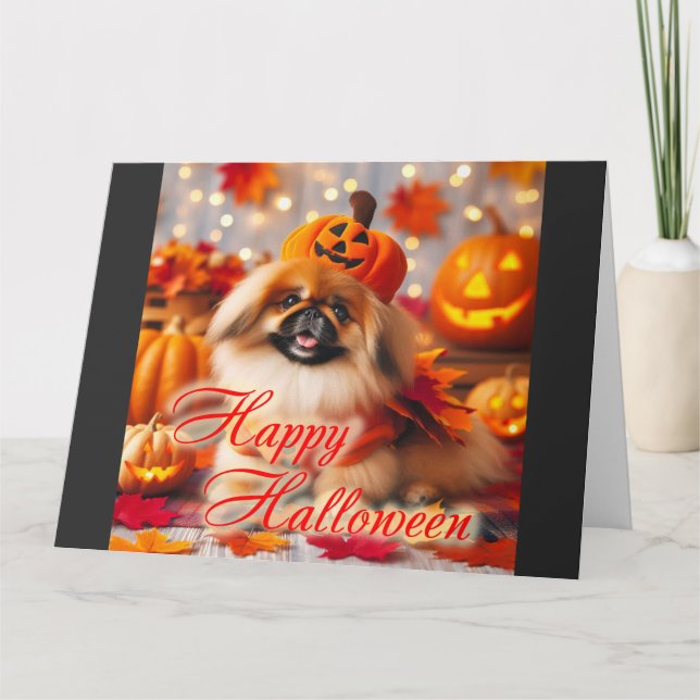 Card with a cute pikenes (Front)