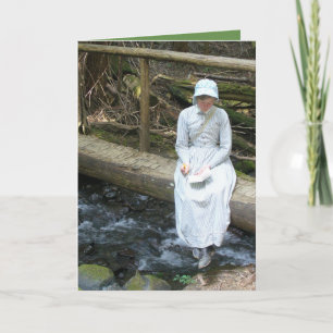 Card —writing quote inside