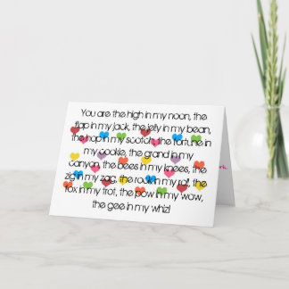Card - You mean the world to me