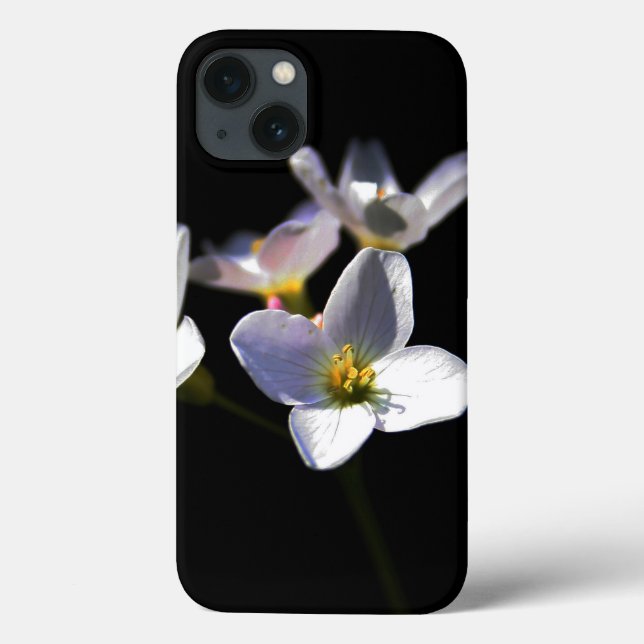 Cardamine Pratensis Flowers iphcna Case-Mate iPhone Case (Back)