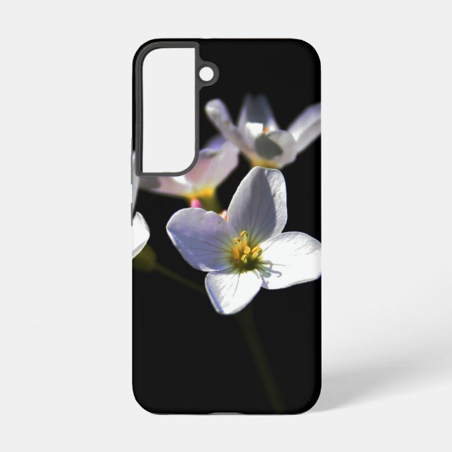 Cardamine Pratensis Flowers sgcna Samsung Galaxy S22 Case (Back)