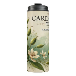 Cardamom Tea Design AI art  Thermal Tumbler