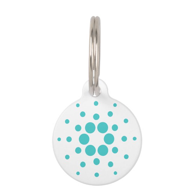 Cardano ADA Pet Tag (Front)
