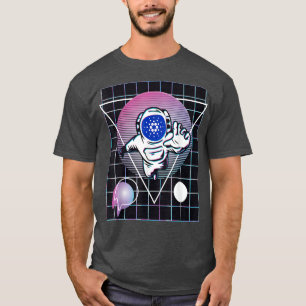 Cardano Crypto Astronaut Outer Space T-Shirt