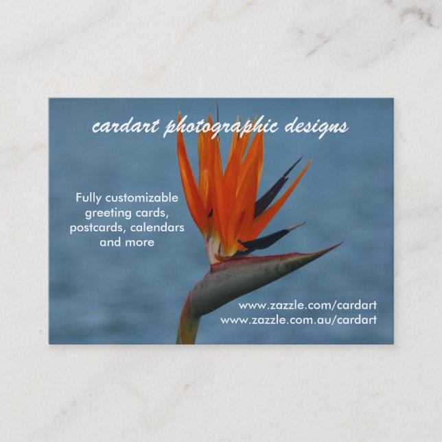 cardart zazzle business card (Front)