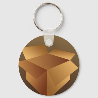 Cardboard Box Keychain