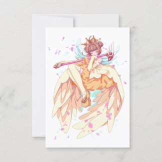 cardcaptor sakura, sakura, anime, sleeve, sakura k invitation