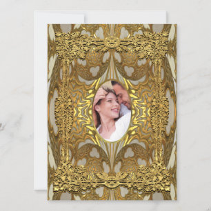 Cardellastine 5.5 x 7.5" Photo Wedding Invitation