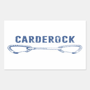 Carderock Rock Climbing Quickdraw Sticker