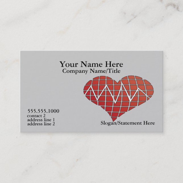 Cardiac Business Card (Front)