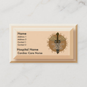 Cardiac Care Nurse Appointment Card