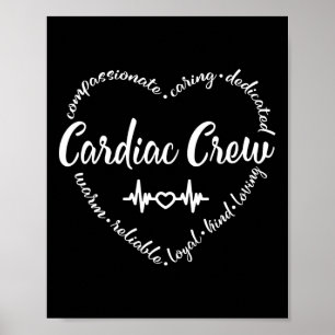 Cardiac Crew Cardiac Nurse Cardiologist Nurse Secr Poster