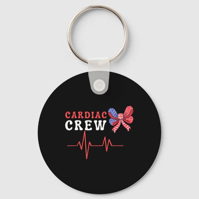 Cardiac Crew  Keychain (Front)