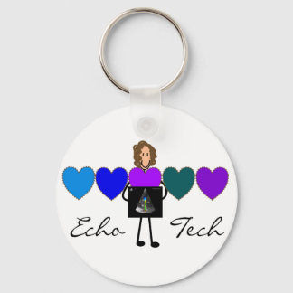 Cardiac Echo Technician Unique Gifts Keychain