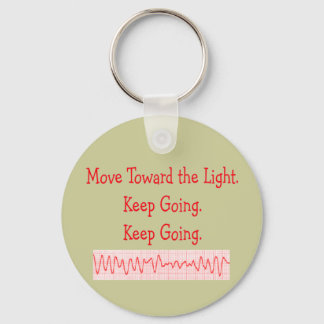 Cardiac/ER Nurse  Funny V-Fib Rhythm Strip Keychain