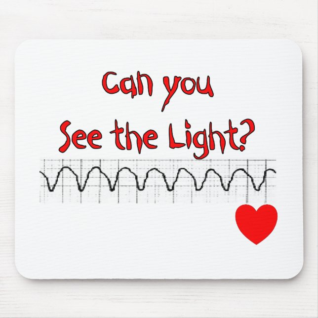 Cardiac/ ER Nurse Hilarious sayings Mouse Pad (Front)