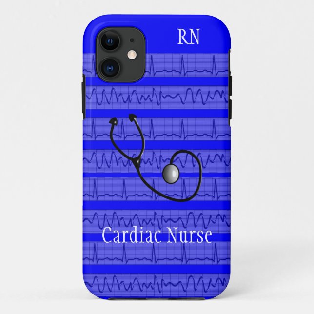 Cardiac Nurse Design iPhone 5 Barely There Case (Back)