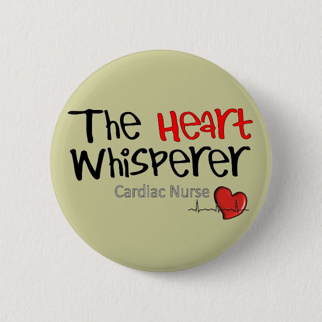 Cardiac Nurse T-Shirts & Gifts 2 Inch Round Button (Front)