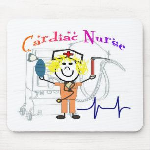 Cardiac Nurse Unique and Adorable Gifts Mouse Pad
