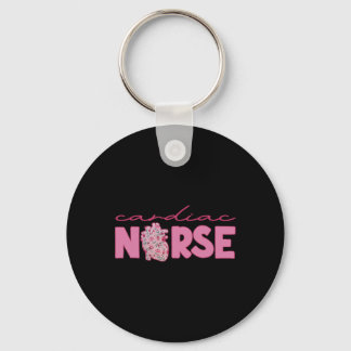 Cardiac Nurse Valentine’s Day Valentine Cardiology Keychain