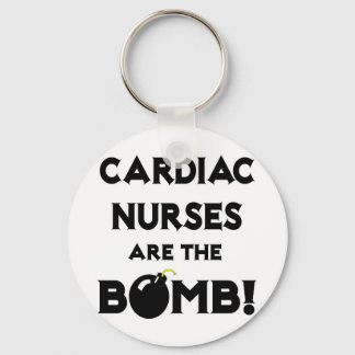 Cardiac Nurses Are The Bomb! Keychain