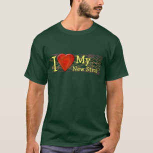 Cardiac Recovery Gifts Stent T-shirts