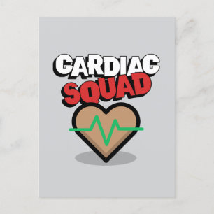 Cardiac Squad Nurse Department Postcard