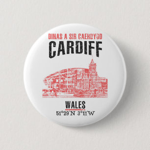 Cardiff 2 Inch Round Button