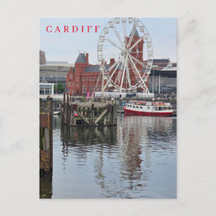 Cardiff Bay vue carte postale