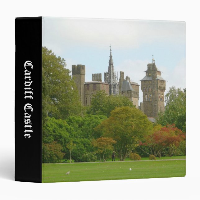 Cardiff Castle (1.5in) Binder (Front/Spine)