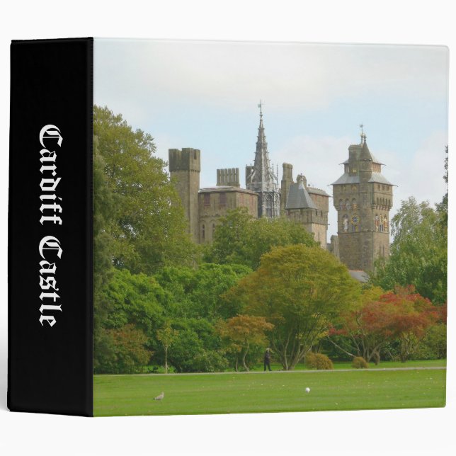 Cardiff Castle (2in) Binder (Front/Spine)