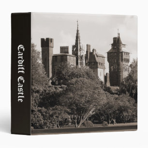 Cardiff Castle II (1.5in) Sepia Binder