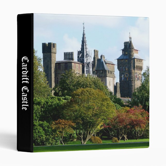 Cardiff Castle II (1in) Binder (Front/Spine)