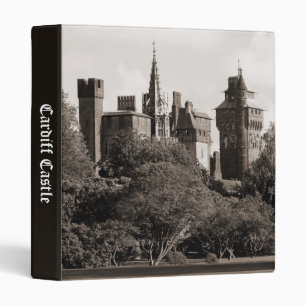 Cardiff Castle II (1in) Sepia Binder