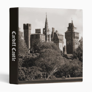 Cardiff Castle II (1in) Sepia Binder