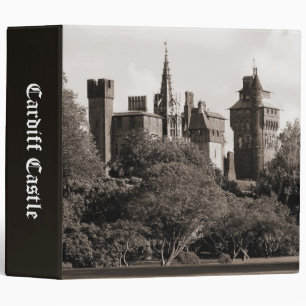Cardiff Castle II (2in) Sepia Binder