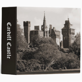 Cardiff Castle II (2in) Sepia Binder