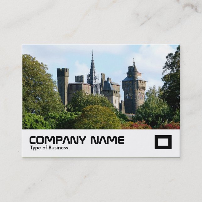 Cardiff Castle II Business Card (Front)