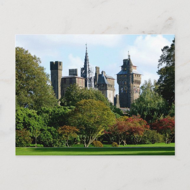 Cardiff Castle II Postcard (Front)