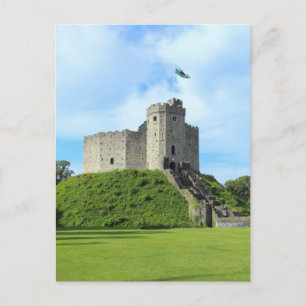 Cardiff Castle Keep II Postcard