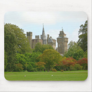 Cardiff Castle Mouse Pad