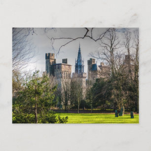 Cardiff Castle Postcard