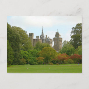 Cardiff Castle Postcard