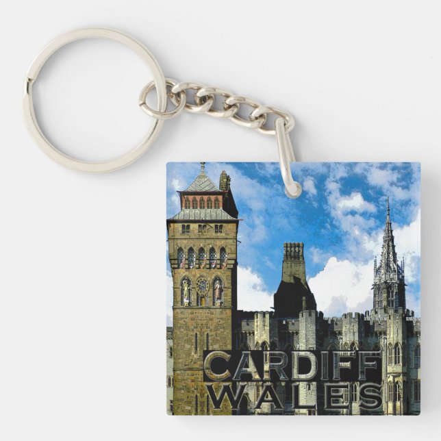 Cardiff Keychain (Front)