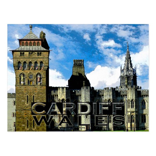 Cardiff Postcard